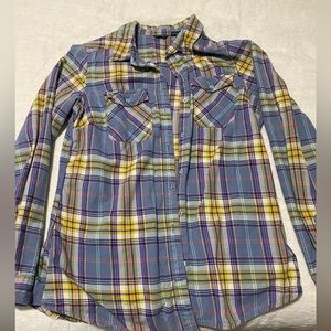 Eddie Bauer 100% cotton flannel size s